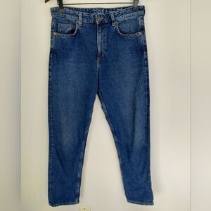 COS Relaxed Leg High Rise Full Length Jeans Size 25